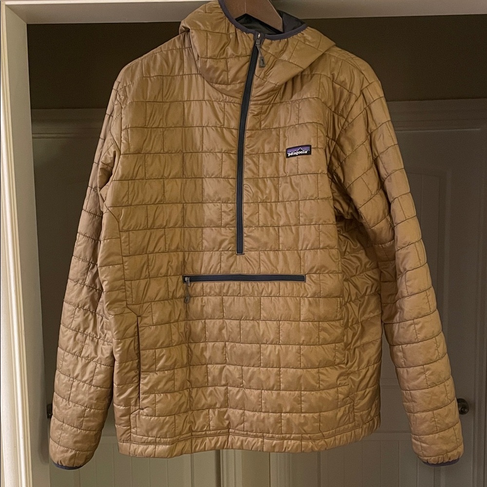 Patagonia Nano Puff Jacket Brown/Gold Mens XL